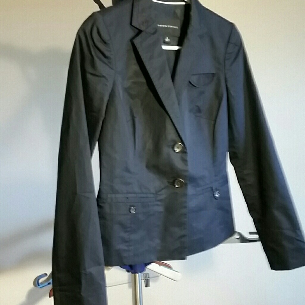 Banana Republic Navy Blazer Jacket
